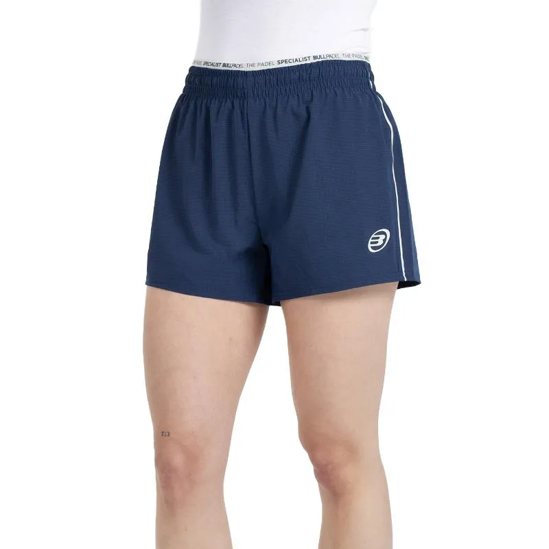 Shorts Femininos Bullpadel Pinolu Deep Ocean