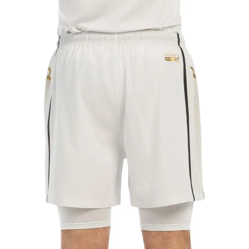 Short Bullpadel Premier Padel Barde Blanco