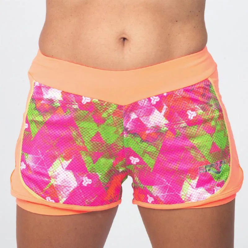 Short Cartri Colmy Orange Pink Green Junior