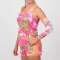 Short Cartri Colmy Naranja Rosa Verde Junior