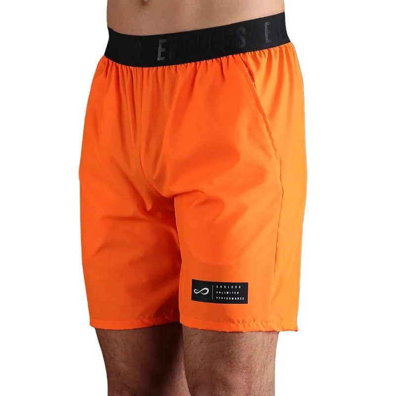Short Ás Sem Fim Icônico Naranja