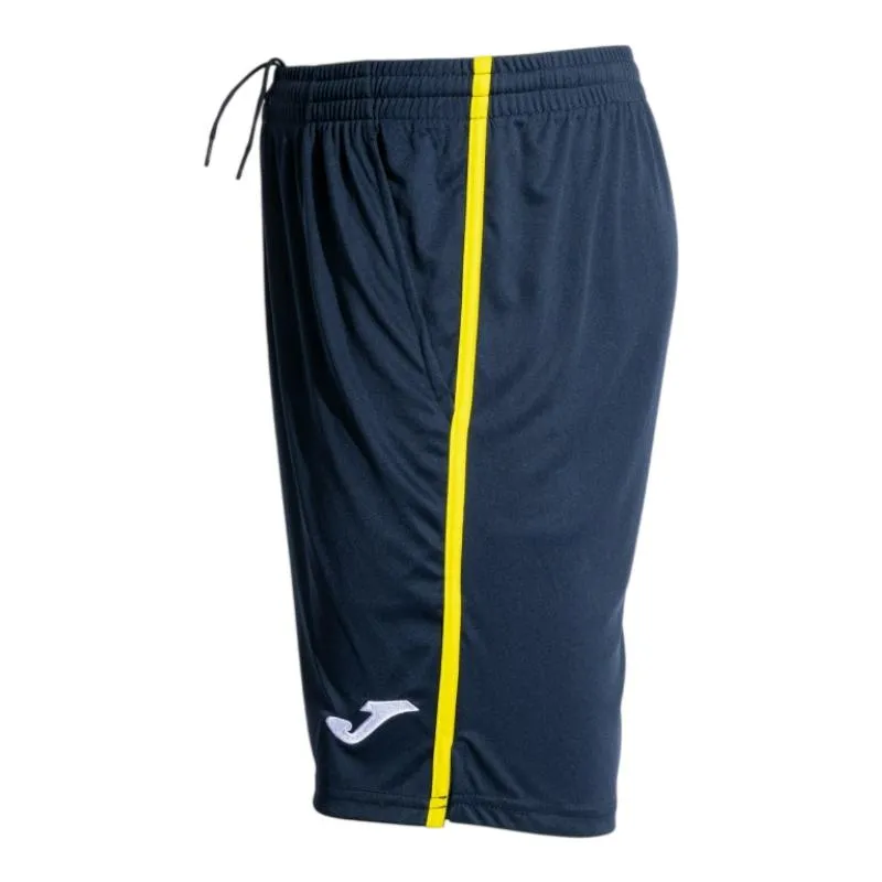 Joma Open III Bleu Marine Jaune court