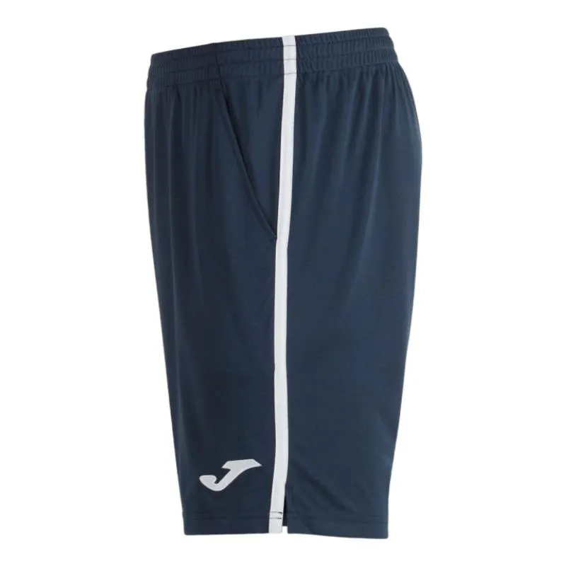 Joma Open III Short bleu marine blanc