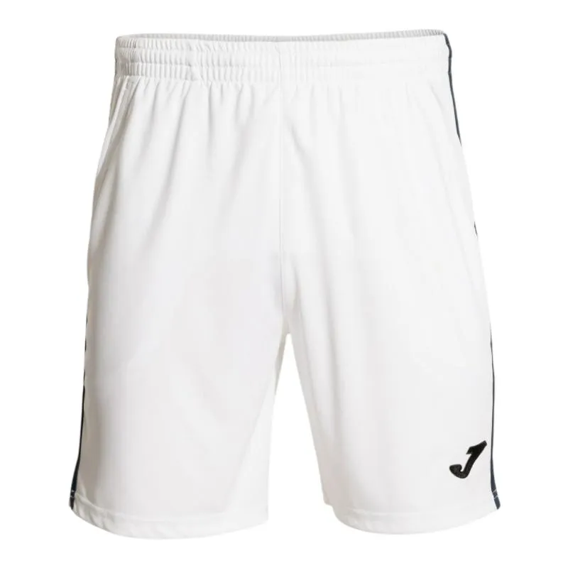 Short Joma Open III Blanco Azul Marino