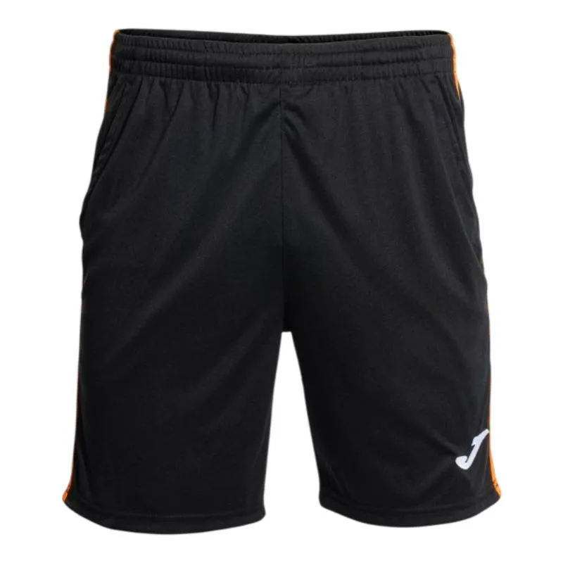 Short Joma Open III Negro Naranja Fluor