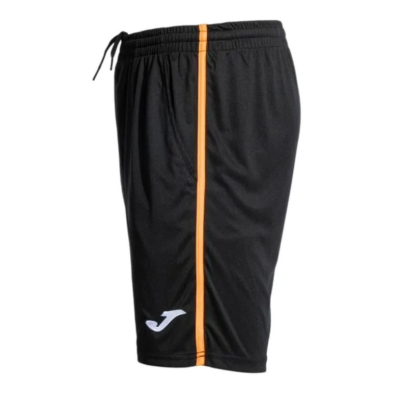 Short Joma Open III Negro Naranja Fluor