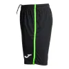 Short Joma Open III Negro Verde Fluor