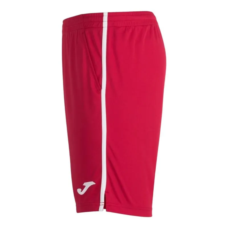 Short Joma Open III Rojo Blanco