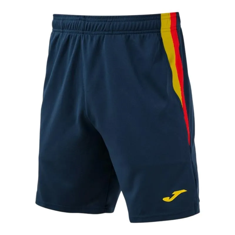 Short Joma Terra bleu marine jaune