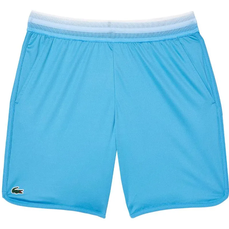 Calções Lacoste Daniil Medvedev Azul Branco