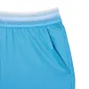 Calções Lacoste Daniil Medvedev Azul Branco