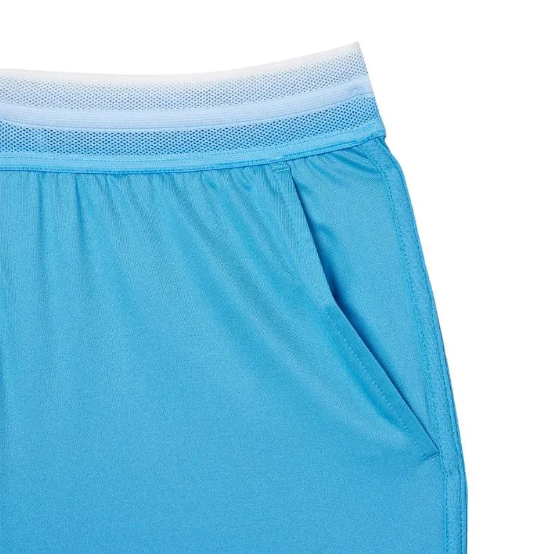 Calções Lacoste Daniil Medvedev Azul Branco