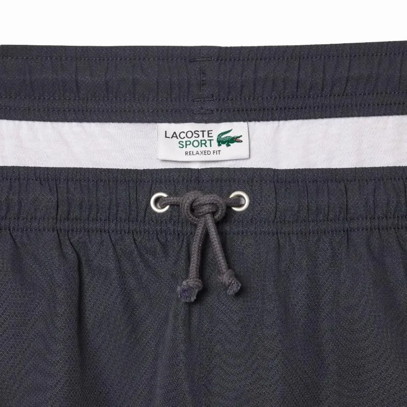 Calções Lacoste Sport Cinzento Escuro