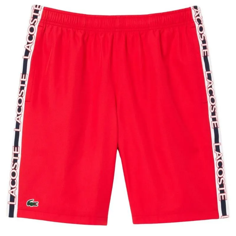 Calções Lacoste Sport Rojo