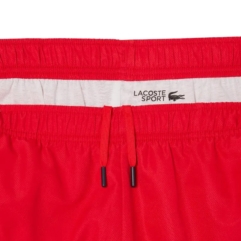 Calções Lacoste Sport Rojo