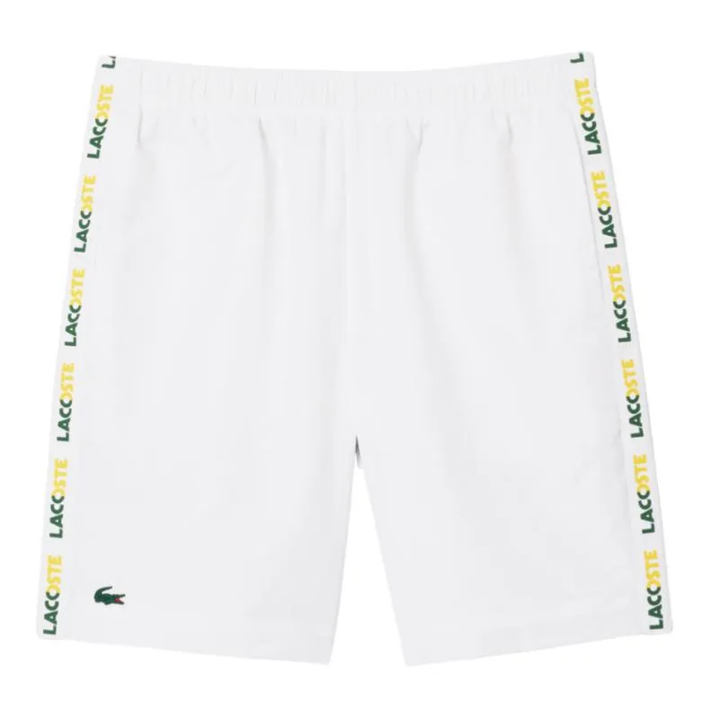 Fato Desportivo Lacoste calções  Branco Verde
