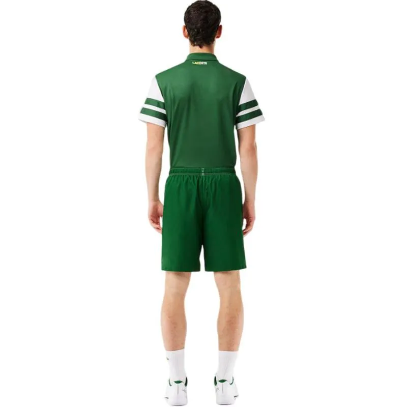 Fato Desportivo Lacoste calções  Branco Verde