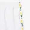 Fato Desportivo Lacoste calções  Branco Verde