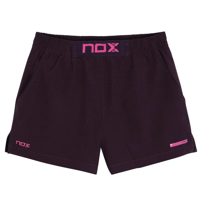 Shorts femininos Nox Pro Roxo Escuro