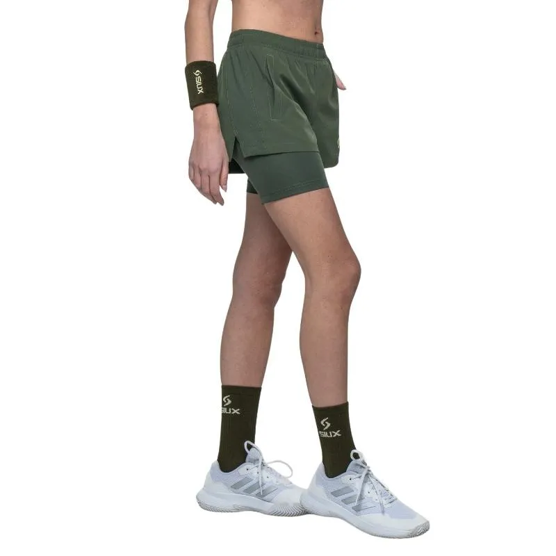 Short Siux Gareh 26 Verde Mujer
