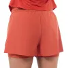 Equipe Tecnifibre Curta Estica Terracota Mujer