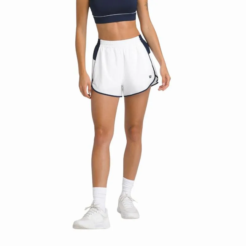 Short Wilson Divisão Blanco Brillante Mujer