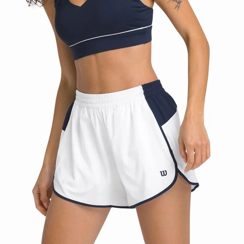 Short Wilson Divisão Blanco Brillante Mujer