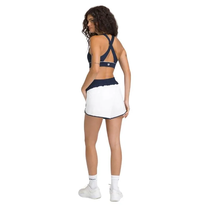 Short Wilson Divisão Blanco Brillante Mujer