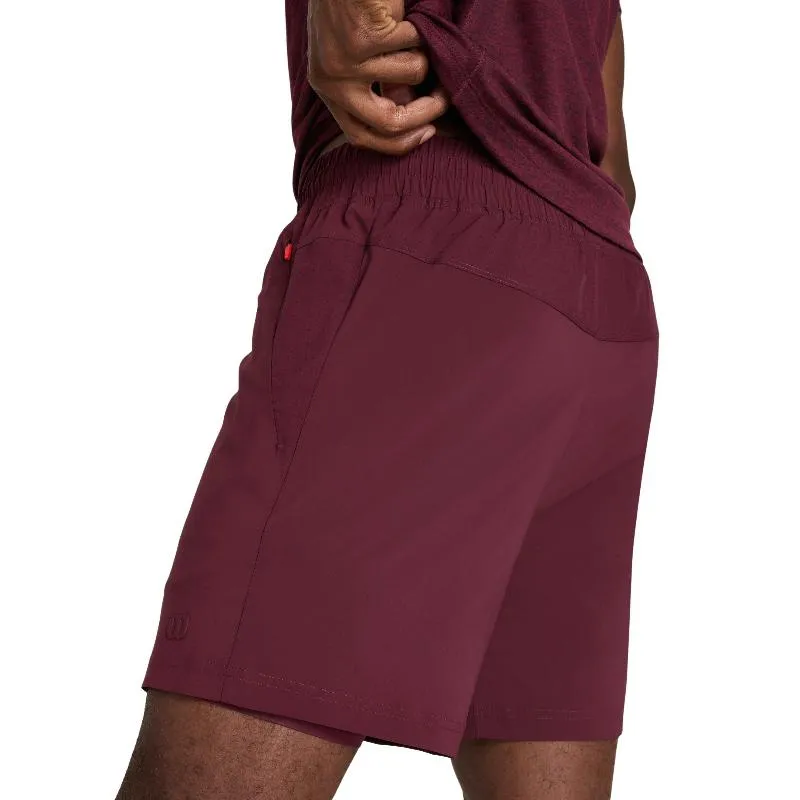 Short Wilson Doubleday 7 Forrado Granate Royal