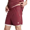 Wilson Tennis Shorts Volley 6 Vermelho Escuro