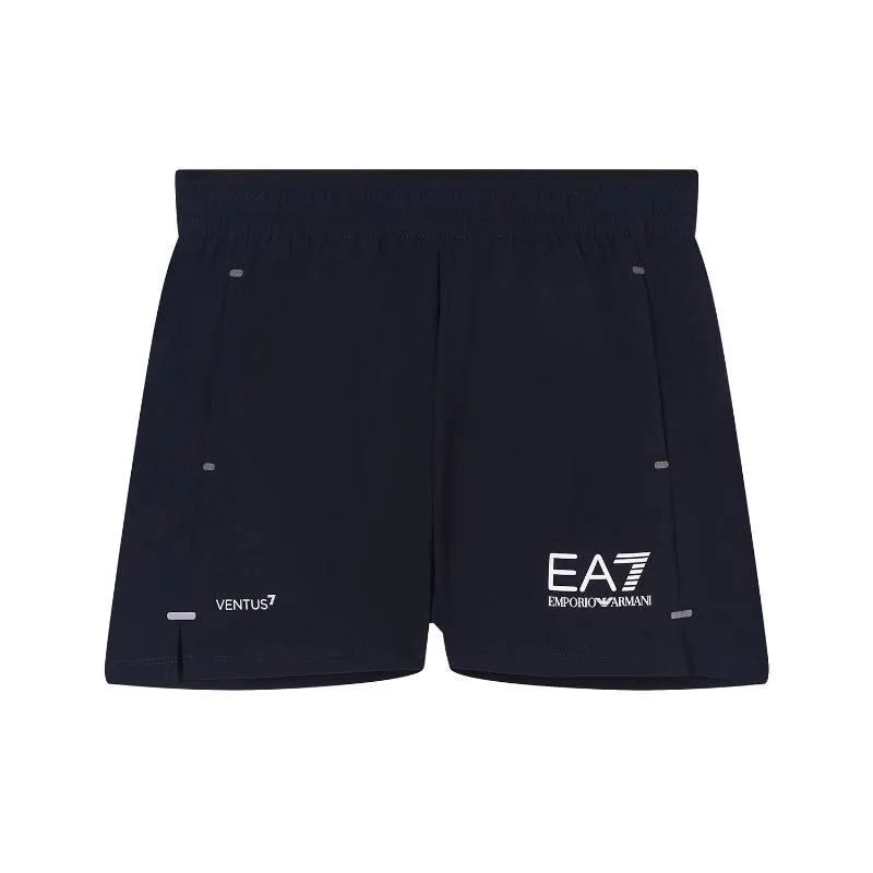 Armani EA7 Ventus 7 Navy Shorts Women