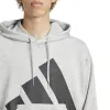 Moletom Adidas Essentials Cinza Preto