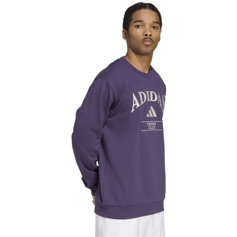 Moletom Roxo Adidas Heritage Graphic