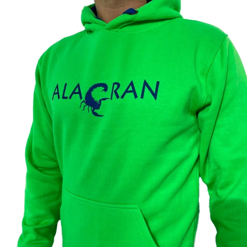 Moletom verde da Equipe Alacran