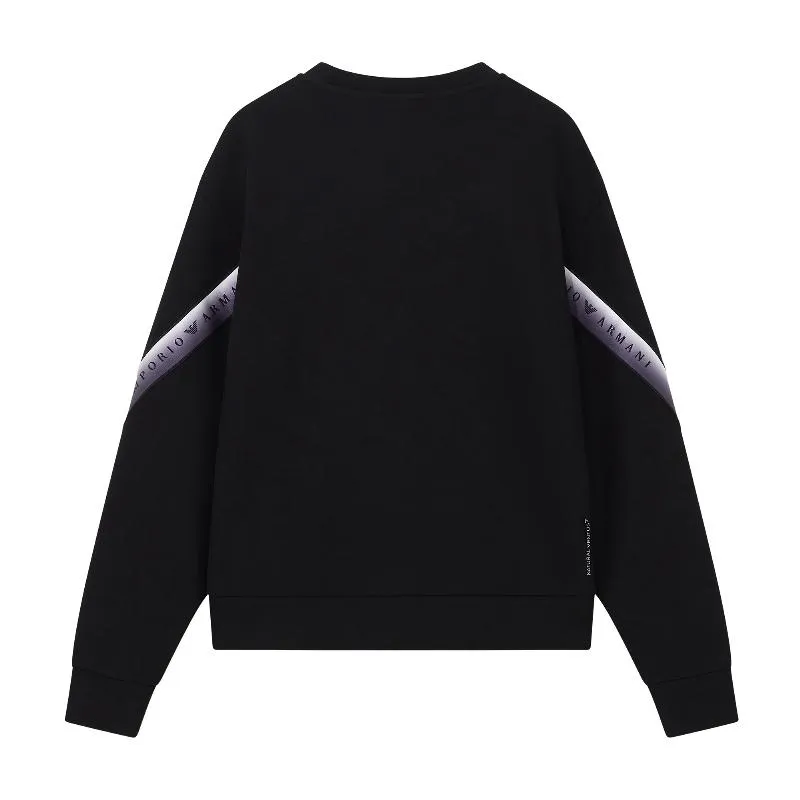 Armani EA7 Natural Ventus 7 Black Women''''s Sweatshirt