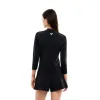 Armani EA7 Ventus 7 Tennis Pro Felpa Nera da Donna