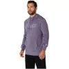 Moletom Asics Roxo Cinza B