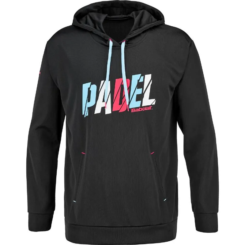 Moletom Babolat Padel Hood Preto