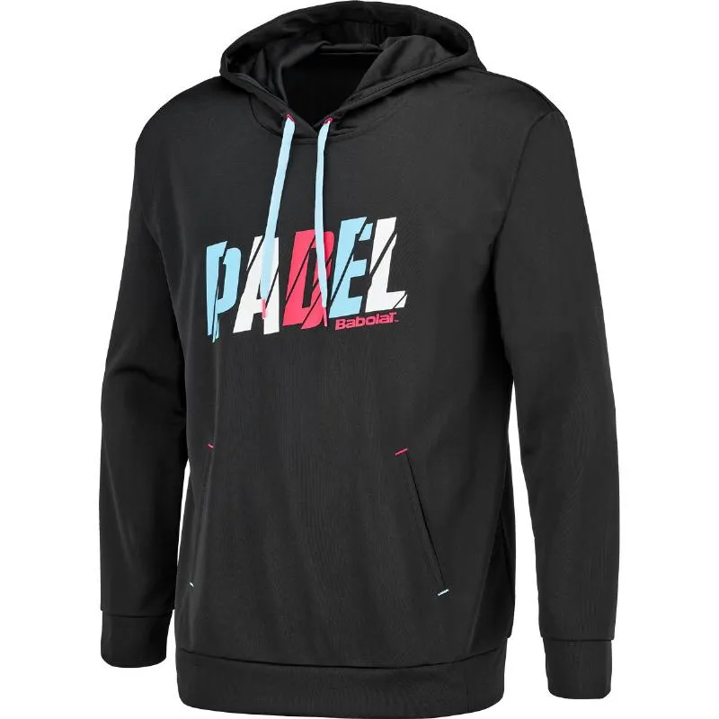 Moletom Babolat Padel Hood Preto