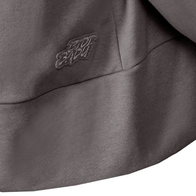 Sudadera Bidi Badu Chill Tripulação Gris Oscuro Mujer