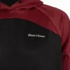 Moletom Preto Crown Veracruz Borgonha