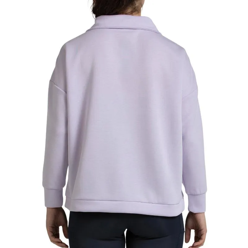 Sudadera Bullpadel Alasia Lila Pastel