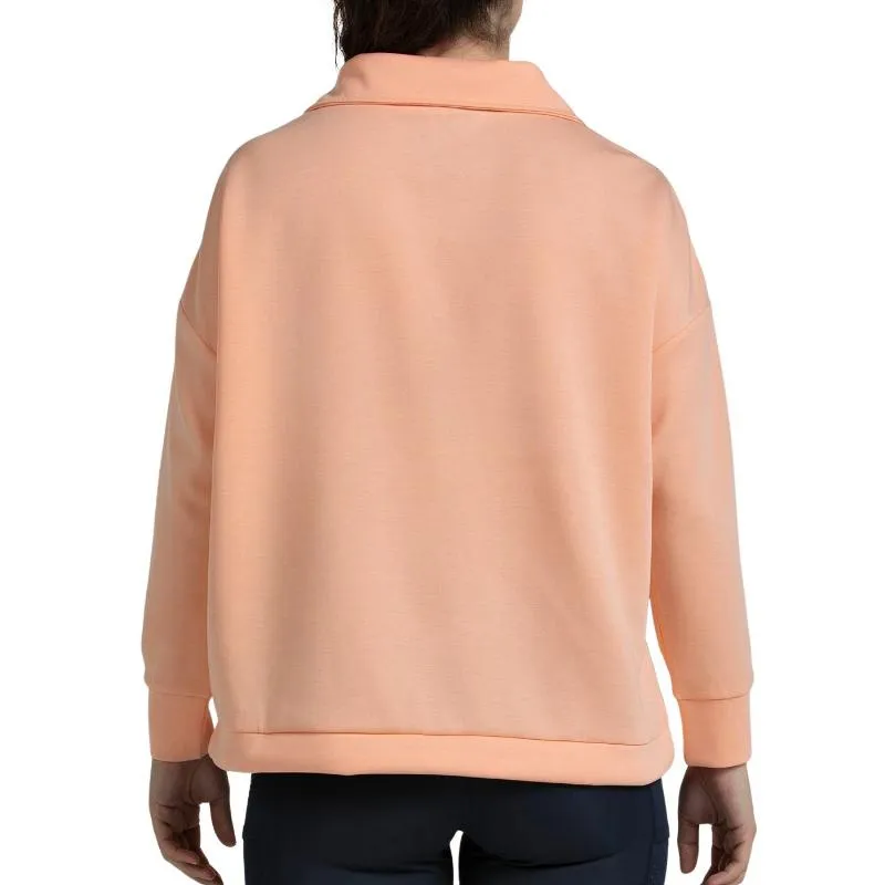 Sudadera Bullpadel Alasia Naranja Pastel