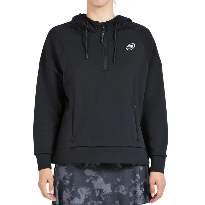 Sudadera Bullpadel Bateo Negro