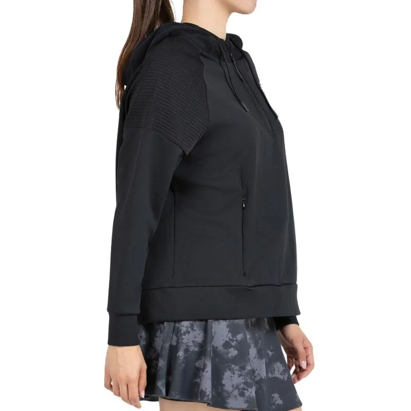 Sudadera Bullpadel Bateo Negro