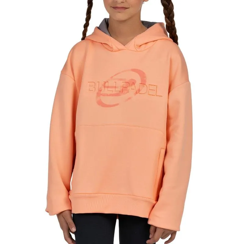 Sudadera Bullpadel Befas Albaricoque Junior