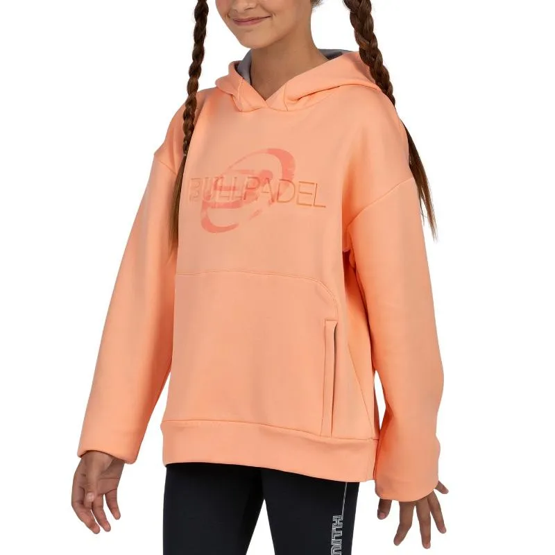 Sudadera Bullpadel Befas Albaricoque Junior