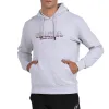 Sudadera Bullpadel Boyen Gris Claro Vigore