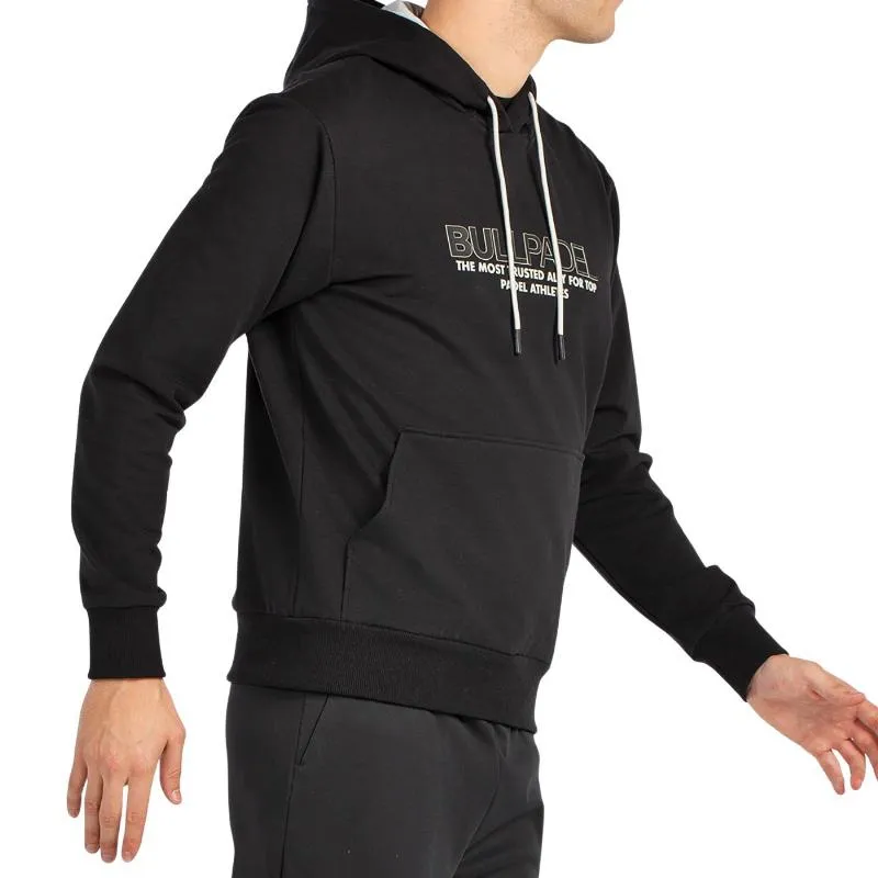 Moletom Preto Bullpadel Boyen