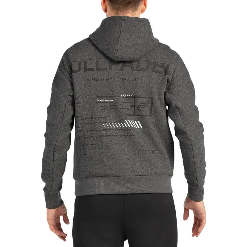 Sudadera Bullpadel Breas Negro Vigore